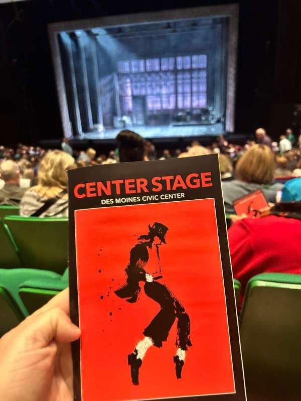 Des Moines Civic Center, section: Orchestra, row: P, seat: 59