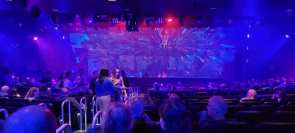Blue Man Group Theater, section: 203, row: HH, seat: 1