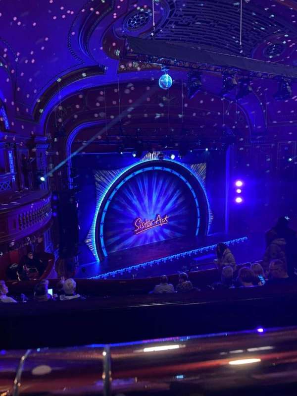 Dominion Theatre, section: Circle, row: H, seat: 45