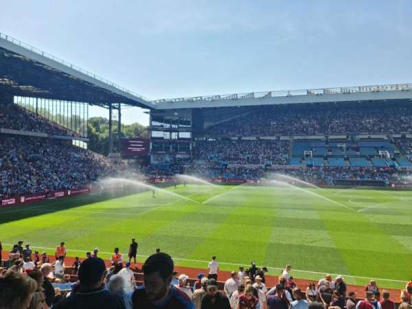 Villa Park, section: m3, row: t, seat: 147