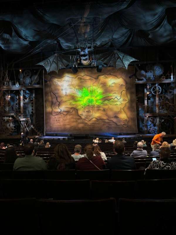 Gershwin Theatre, section: Orchestra C, row: Q, seat: 113