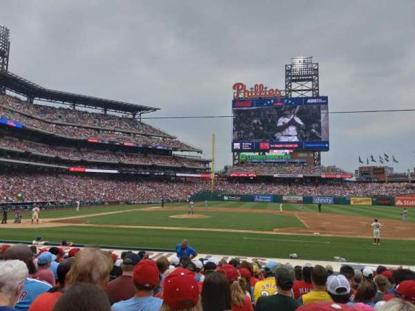 Citizens Bank Park, section: 116, row: 13, seat: 15