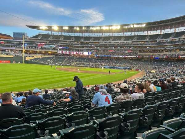 Target Field, section: 126, row: 24, seat: 23