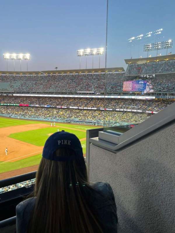 Dodger Stadium, section: 229 Club, row: B, seat: 2