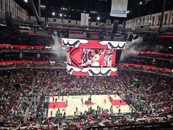 United Center, section: 302, row: 11, seat: 3