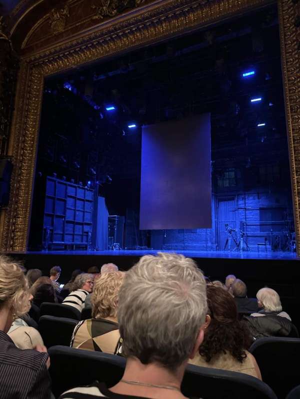Theatre Royal Haymarket, section: Stalls, row: H, seat: 3