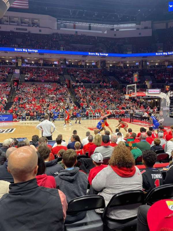Value City Arena, section: 105, row: H, seat: 13