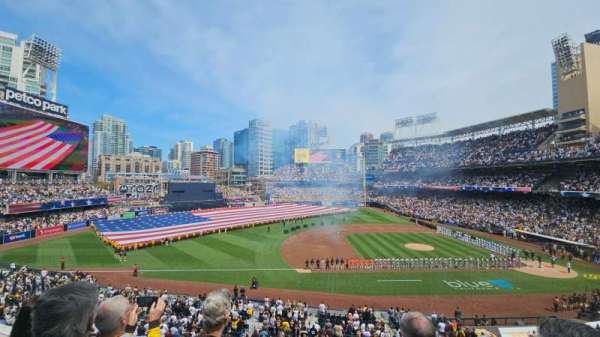 Petco Park, section: 212, row: 3, seat: 2