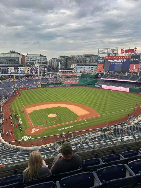 Nationals Park, section: 416, row: D, seat: 12