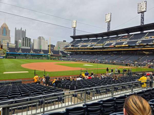 PNC Park, section: 125, row: D, seat: 23