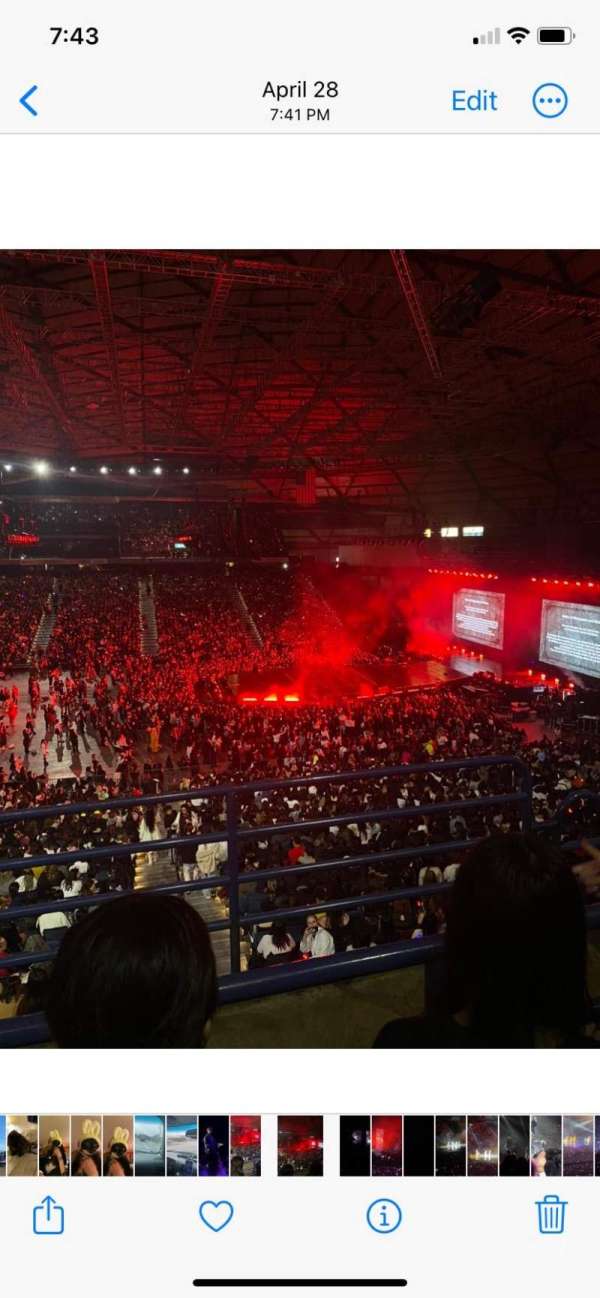 Tacoma Dome, section: 219, row: D, seat: 29