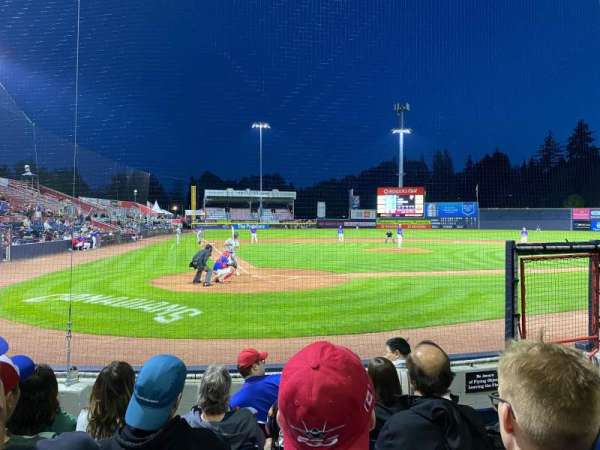 Nat Bailey Stadium, section: G, row: 5, seat: 8