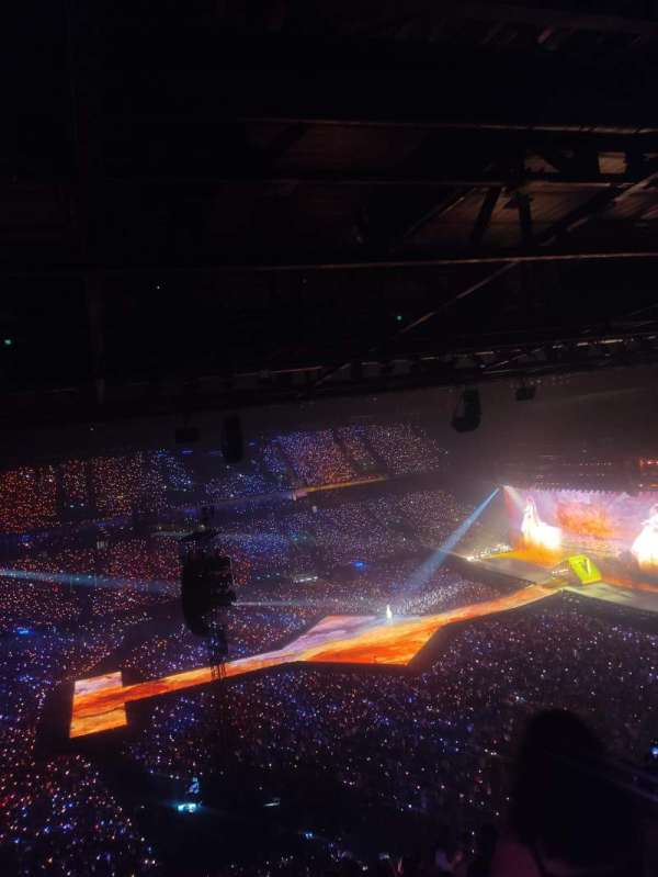 Paris La Défense Arena, section: 417, row: 57, seat: 29