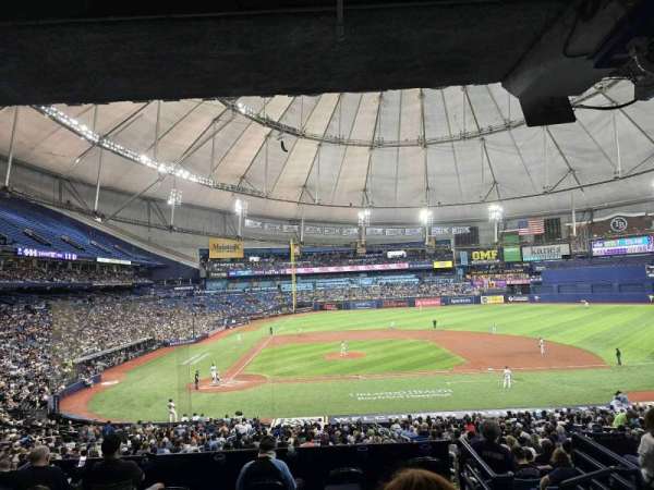 Tropicana Field, section: 112, row: RR, seat: 8