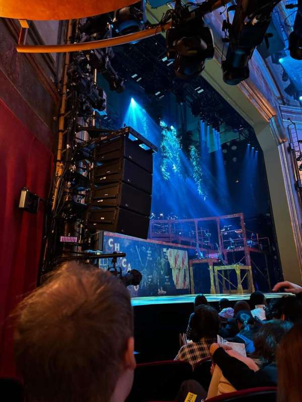 St. James Theatre, section: Orchestra L, row: E, seat: 19