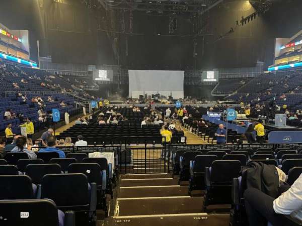 The O2, London, section: 106, row: E, seat: 179
