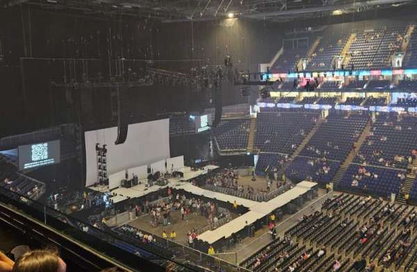 The O2, London, section: 405, row: B, seat: 551