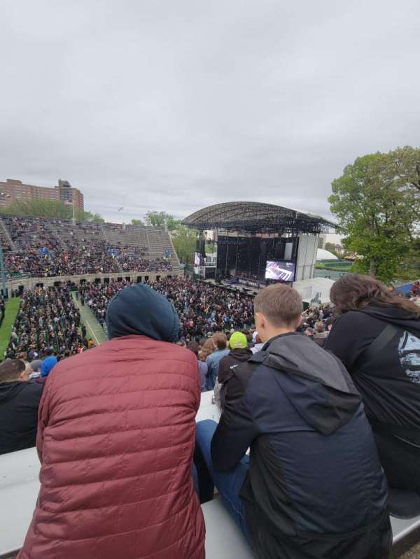 Forest Hills Stadium, section: 302, row: JJ, seat: 8