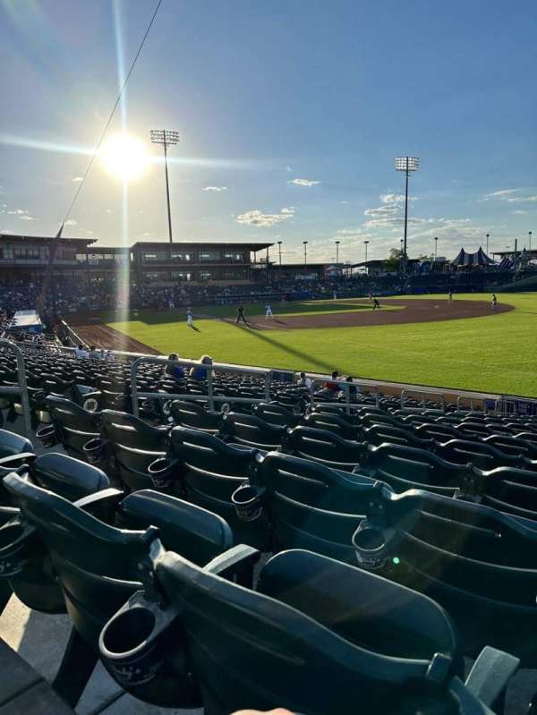 Werner Park, section: 102, row: 18, seat: 9