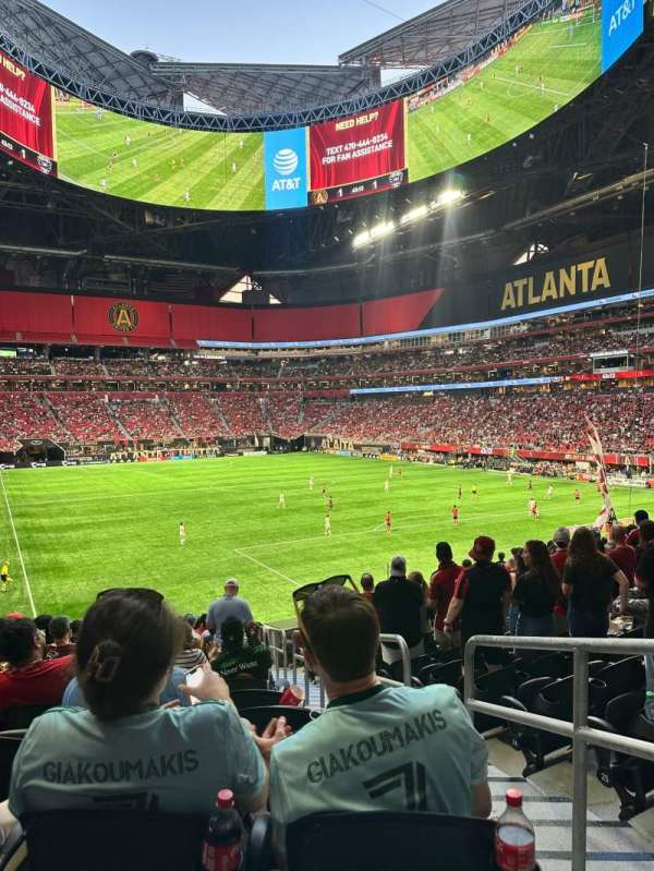 Mercedes-Benz Stadium, section: 104, row: 29, seat: 2