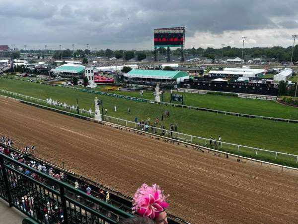 Churchill Downs, section: MILR, row: 4A, seat: 1