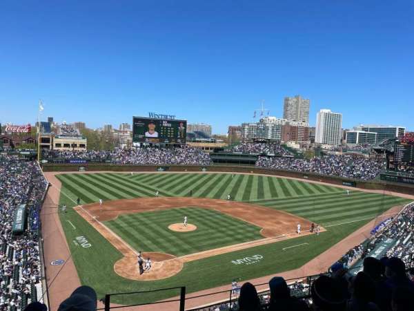 Wrigley Field, section: 319R, row: 5, seat: 7