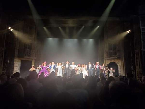 Princess of Wales Theatre, section: Orchestra C, row: B, seat: 25