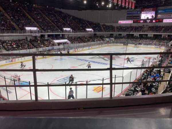 Propst Arena, section: 328, row: A, seat: 5