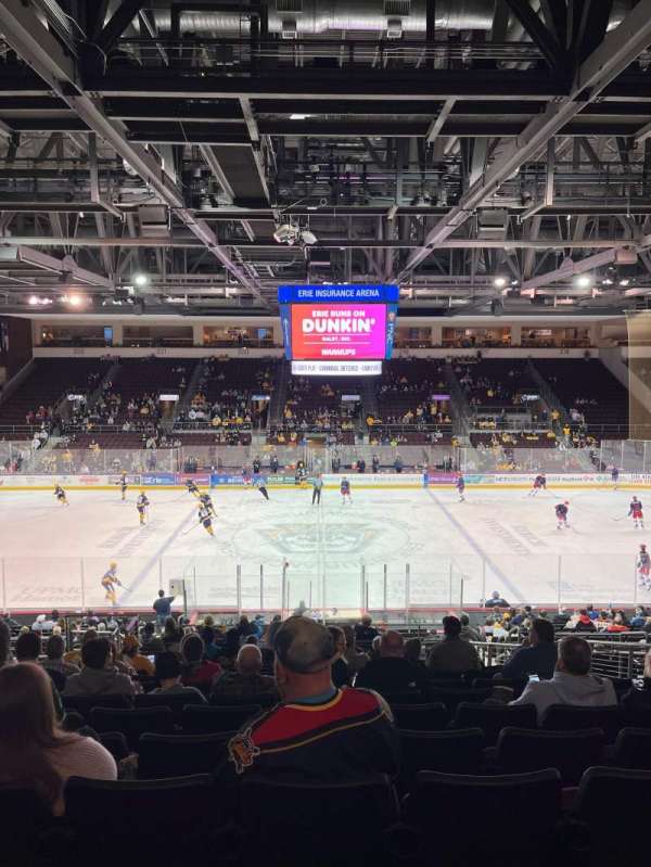 Erie Insurance Arena, section: 204, row: ZZ, seat: 9