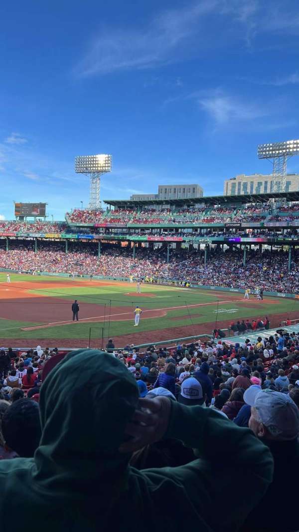 Fenway Park, section: Grandstand 30, row: 1, seat: 1
