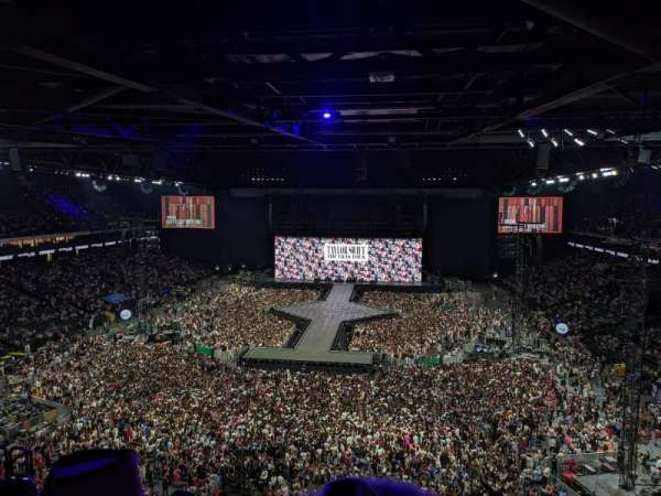 Paris La Défense Arena, section: 412, row: 53, seat: 1