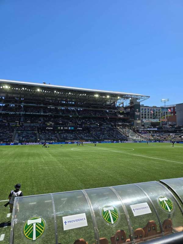 Providence Park, section: 116, row: A, seat: 18