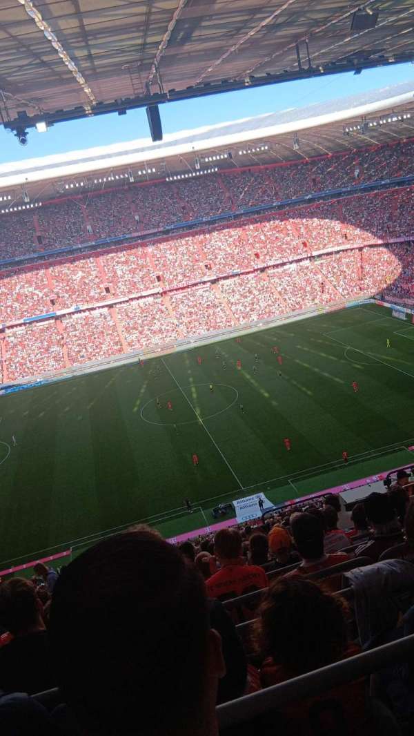 Allianz Arena, section: 303, row: 18, seat: 8