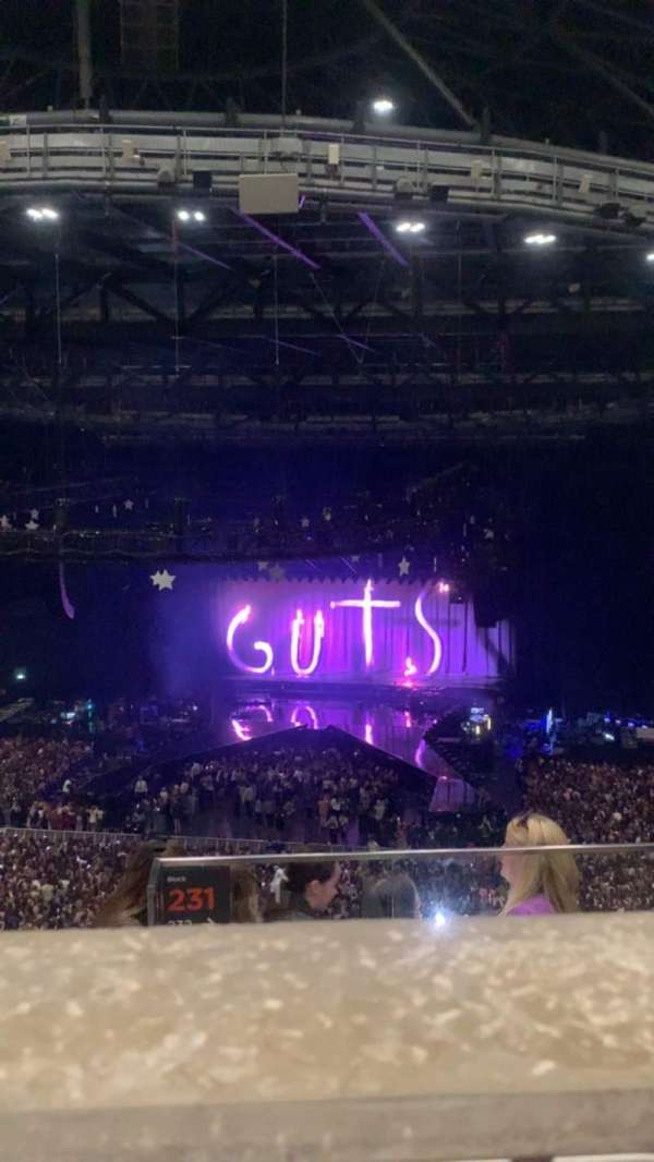 OVO Hydro, section: 331, row: Y, seat: 221