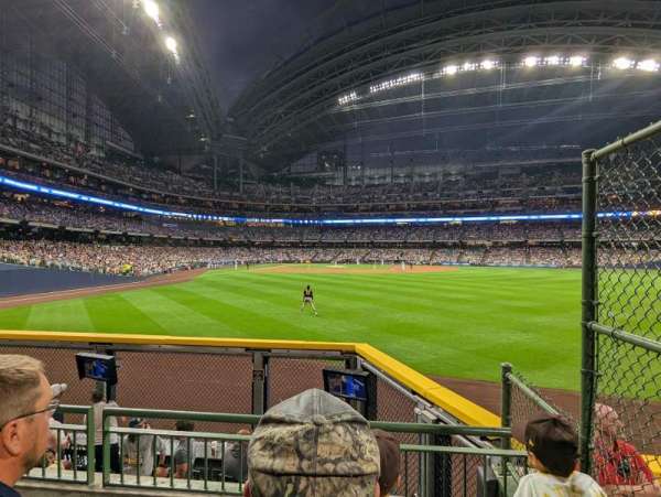 American Family Field, section: 103, row: 4, seat: 7