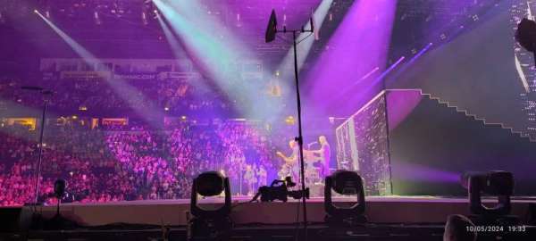 AO Arena, section: 115, row: B, seat: 20