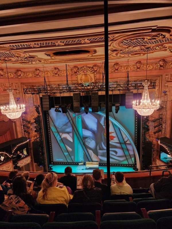 Longacre Theatre, section: Balcony C, row: F, seat: 103