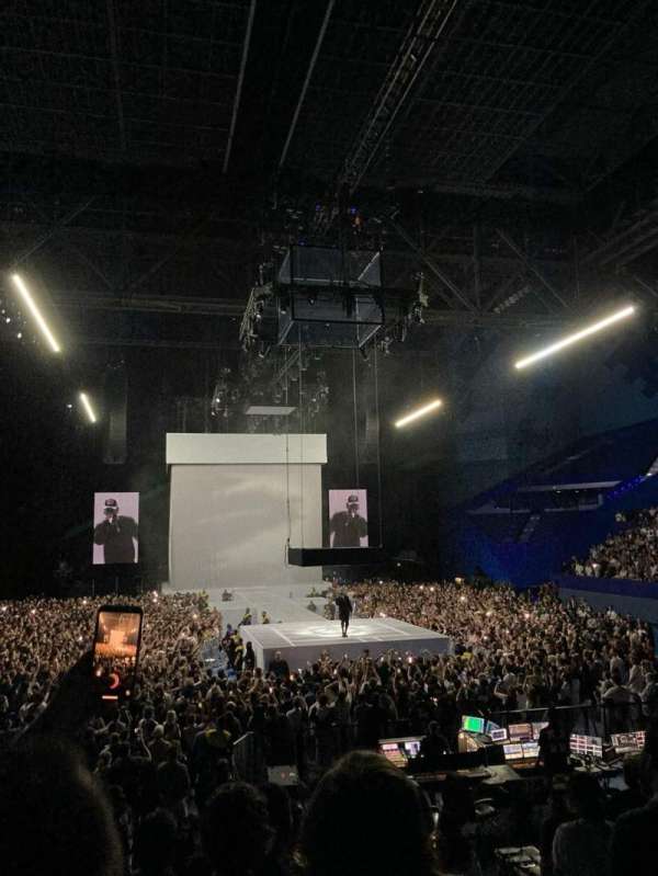 RAC Arena, section: 208, row: R, seat: 13