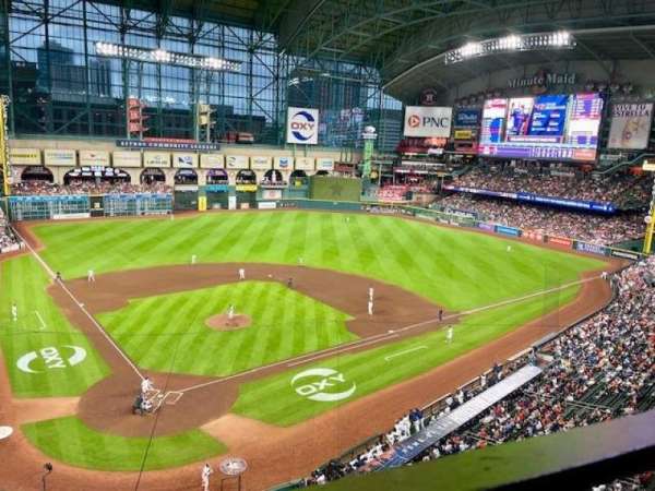 Daikin Park, section: 321, row: 1, seat: 11