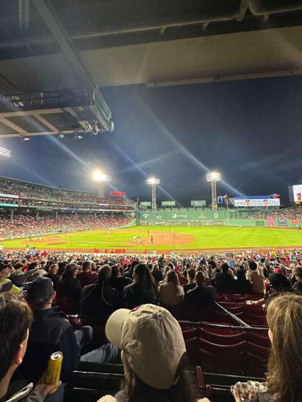 Fenway Park, section: Grandstand 14, row: 3, seat: 16