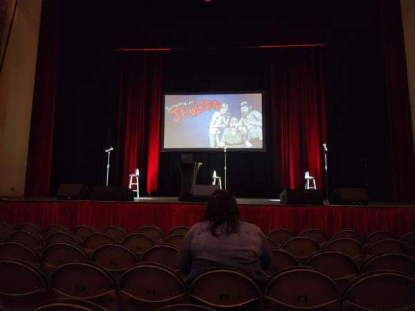 Paramount Theatre, Denver, section: Orchestra, row: G, seat: 8