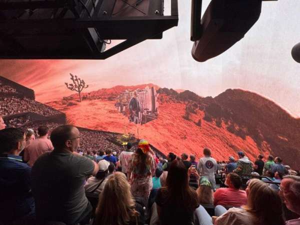 The Sphere, Vegas, section: 210, row: 21, seat: 18