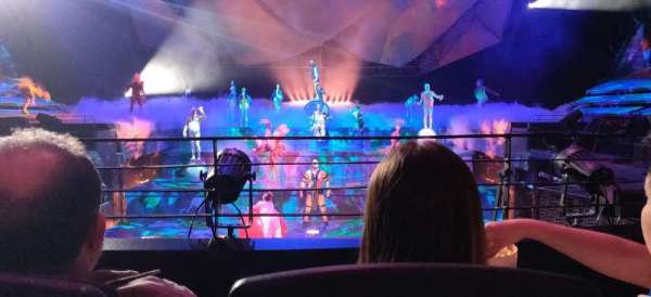 Mystère Theatre at Treasure Island, section: 103, row: B, seat: 7