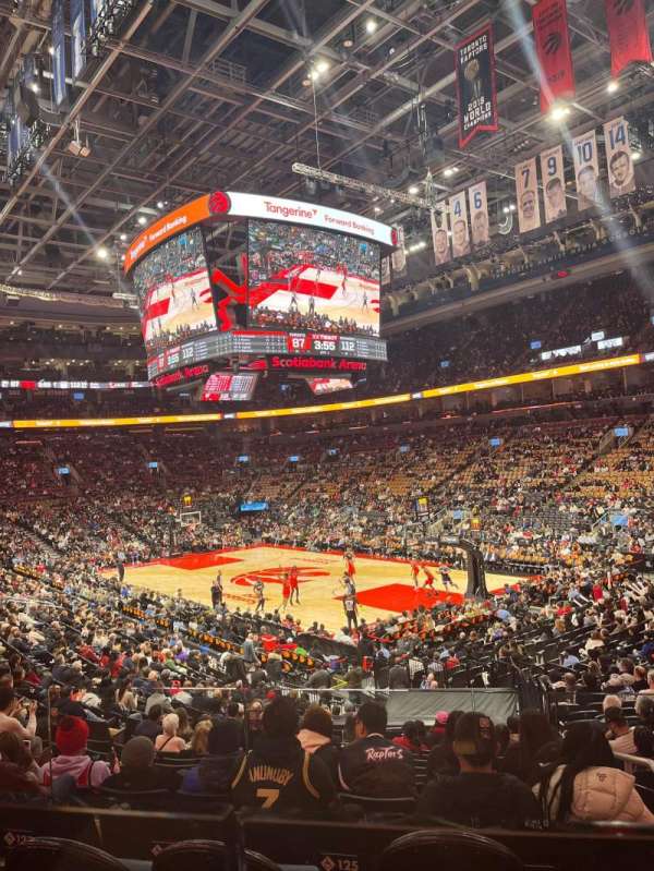 Scotiabank Arena, section: 116, row: 21, seat: 5