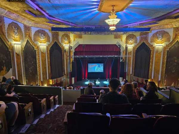 Paramount Theatre, Denver, section: Balcony C, row: P, seat: 1