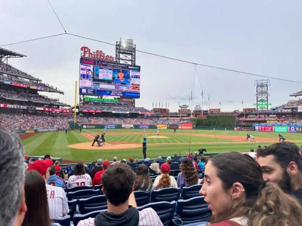 Citizens Bank Park, section: Diamond Club F, row: 13, seat: 6
