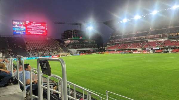 Audi Field, section: 124, row: 4, seat: 18