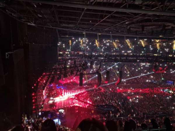 The O2, London, section: 401, row: F