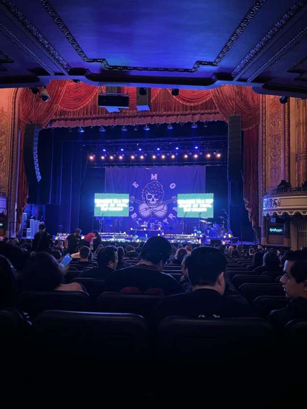 Orpheum Theatre, Los Angeles, section: Orch, row: T, seat: 14