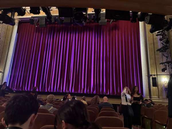 Music Box Theatre, section: Orchestra C, row: M, seat: 101